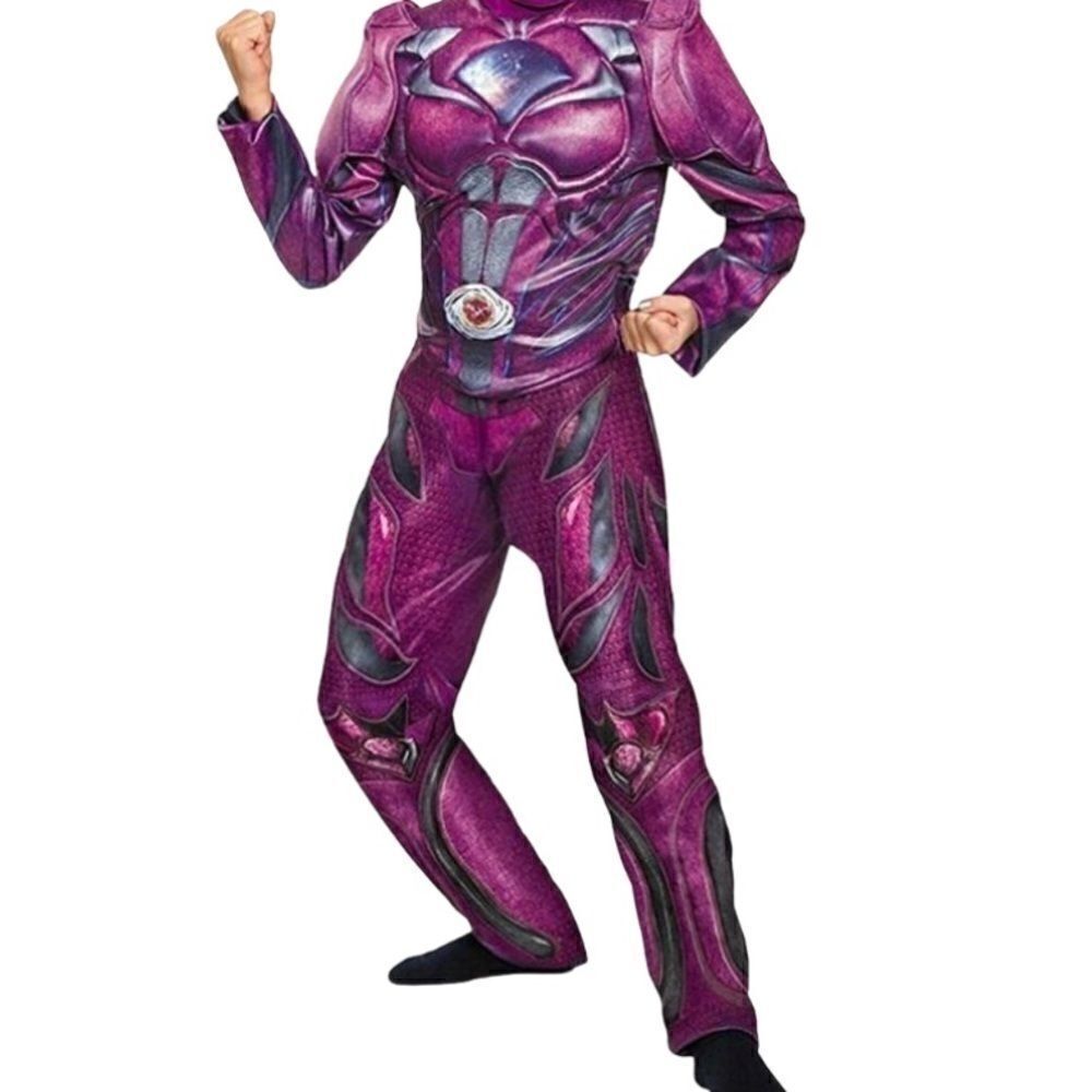 Power ranger Disguise Ranger girls Movie Deluxe Halloween Costume girls 6-8yo